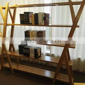 China new model living room furniture modern wood bookcase and cabinet