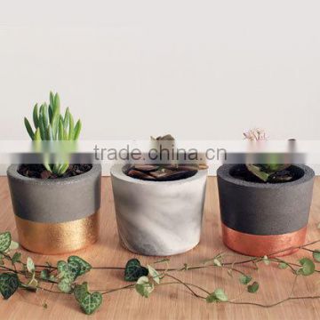 Colour Block Planter Concrete Plant Pot Indoor Planter Succulent Pot