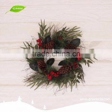 GNW CHWR-1605039 Top Quality Cheap Bulk Christmas Wreaths for Sale photo-2
