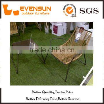 Comfortable Garden Aluminum PE Rattan Chair