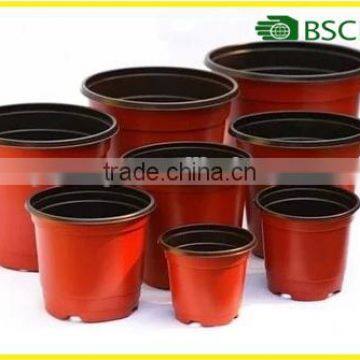 Simple soft wholesale plastic garden flower pot