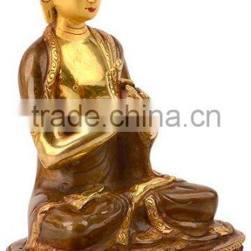 Wholsale Buddhism Metal Antique Bronze Buddha Vairocana photo-2