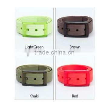 silicone fasion belt