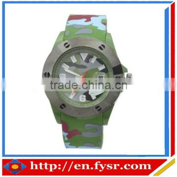 silicon watch for men with Japan movement 2013 wrist watch