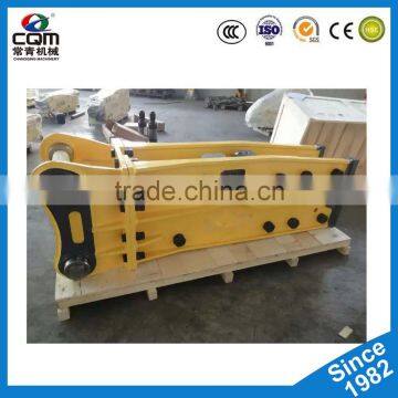 Hydraulic rock breaker for 27-38 excavator attachment