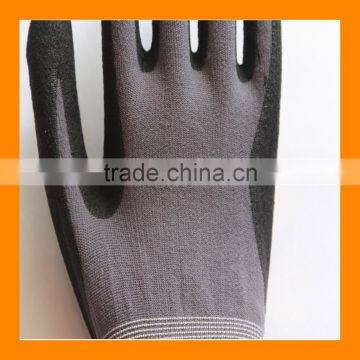 15 Gauge Nylon Spandex Liner Maxiflex Sandy Nitrile Grip Gloves photo-3