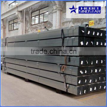 Hot Sale Raw Material Pre Galvanized Steel Pipes Size