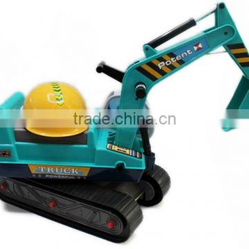 Child excavator toy ride on excavator toy