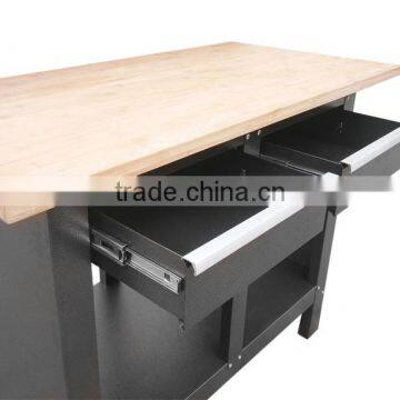 Ultimate Storage Garage Workbench With Two Drawers