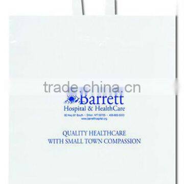 High Quality Clip Close Hard Rigid Handle Plastic Bag for Shopping photo-2