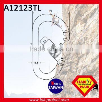 Quicklock Twist Lock Aluminum Mountain Climbing Carabiner For Rescue photo-2