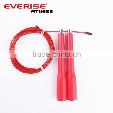 2017 New Updated Speed Jump Rope With Adjustable Cable With Purple Handle photo-3