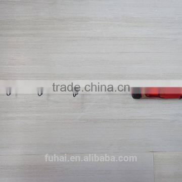 Charming Red 63cm Ice Fishing Rod With Carbon Fiber Blank and Cork Handle photo-2