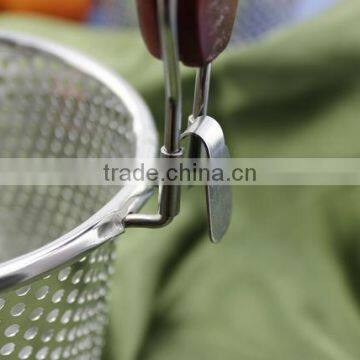 Hot Selling Stainless Steel Pasta Colander ,noodles Colander With Long Handle photo-5