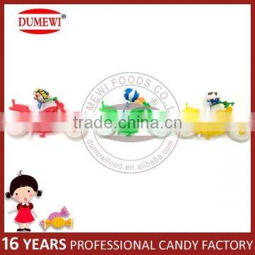 Cheap Plastic Toy Manufacturer Lollipop Motorcycle Candy Toy photo-3