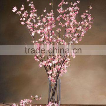 Wedding Favors Artificial Cherry Blossom Potted Plant for Wedding Table Flower Centerpiece photo-2