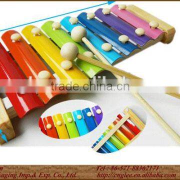 Lovely Animal Music Toy Wood Xylophone for Kids