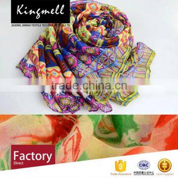 No MOQ Custom-made Digital Printing Scarves Shawls photo-3
