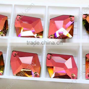 Special k5 Crystal Machine Cut Sewing on Flatback Stone Tear Drop Rhinestones photo-2