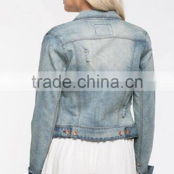 2016 Hot Sale Fancy Denim Jackets Wholesale Made in China photo-4