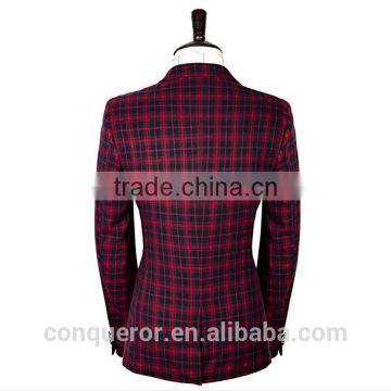 Grid Window Pane Man Suit.BSPL0627 photo-3