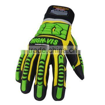 CE 4131 Touch Screen Work Gloves, Silicone Printing Ultimate Grip Gloves, Shock Absorption Mining Gloves, photo-2