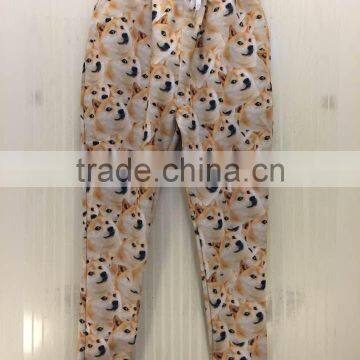 New Arrival Fashion Design Print Dog Latest Wholesale Printed Men Emoji Jogger Pants photo-3