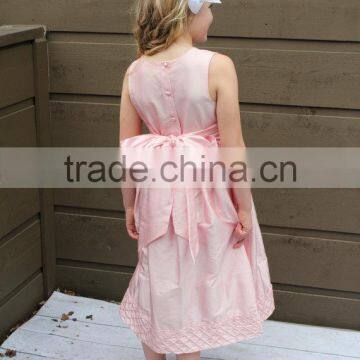New Model 8 Years Dress Design Hand Made Girl Dress photo-3