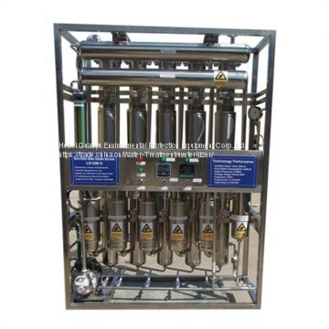 multiple effect water distiller for injection