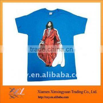 Blue Cotton Google T shirt