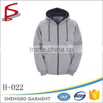 Cheap Custom Blank Hoodies Plain Zip Fleece Wholesale photo-5