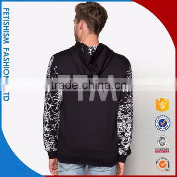 Short Time Delivery Black Hoodie OEM Custom Made Bomber Jacket photo-5