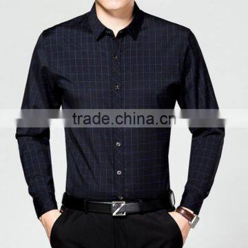 High Quality Professional Shirt Factory OEM Non-iron Wrinkle Free Cotton Business Men Dress Shirts for Men photo-3