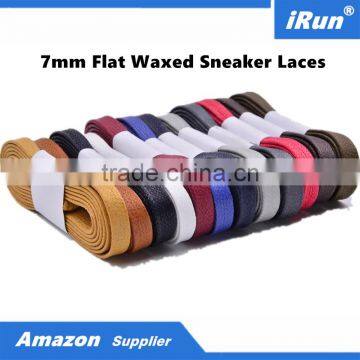 Wax Shoelaces Flat Sports Exercise Fitness Vintage Waxed Shoes Laces Accessories - Provide Custom Services - Accept Custom