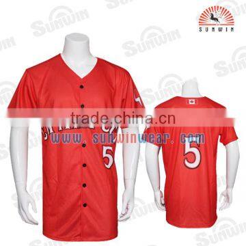 High quality men baseball jerseys blank custom design baseball jerseys and shorts