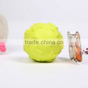 Colorful Bite Resistant Ruber Dog Tooth Cleaning Ball Toy, Dog Chewing Ball photo-5