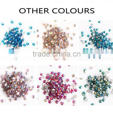 Wholesale SS16 Non Hot Fix Strass Crystal AB Color With AB Flat Back Rhinestone photo-1