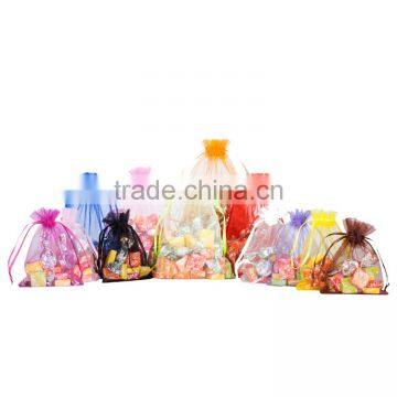 4x5 Luxury Small Chrismas Organza Gift Bag photo-4