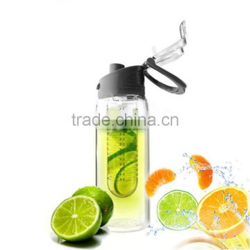 Best Ptrice Black Transparent Fruit Water Lemon Juice Kettle Outside Outdoor Sport Bottle Home Cycling Climbing Hiking