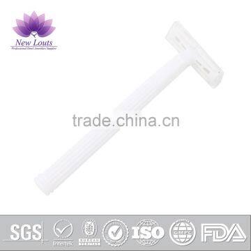 Plastic disposable blades shaving razor for women