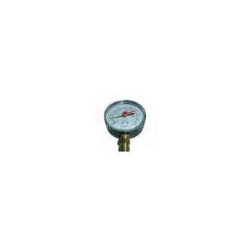 1.0% black steel case red pointer general pressure gauge with acrylic window SHP-01