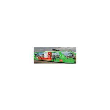 Large Capacity 200 Liter Fuel tank Low Floor Buses Apron Bus For Airport