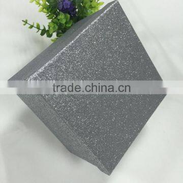 hot sale custom luxury gift box packaging glitter paper