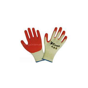 Red Latex Coated 10G T/C Safety Glove