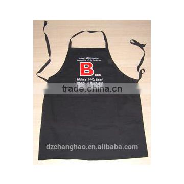 Adjustable Bib Apron with Pockets - Extra Long Ties, Unisex