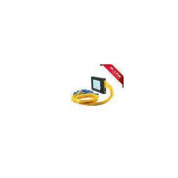 High Precision ABS Material Fiber Optic PLC Splitter Large Operating Temperature Range
