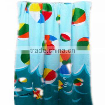 hot sale printed microfiber bath towel