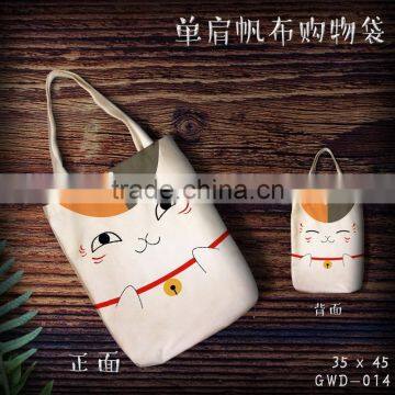 Wholesale For Woman Natsume Yuujinchou Single Shoulder Bag Cartoon Canvas Anime Shopping Bag