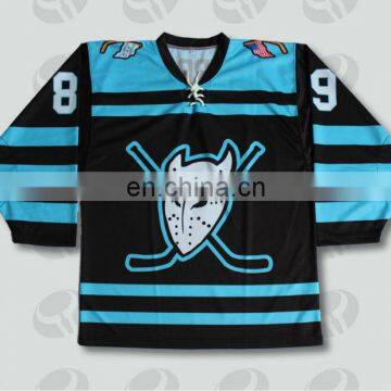 Wholesale Fitted Hockey Jerseys Sublimation