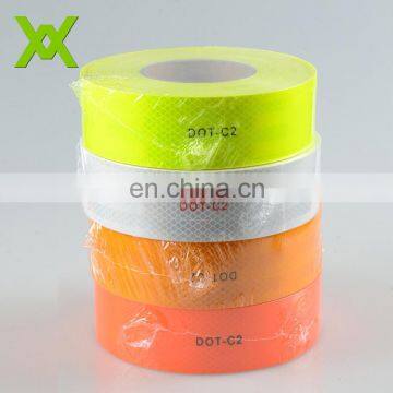 High Intensity Prismatic waterproof dot c2 reflective tape for vehicle